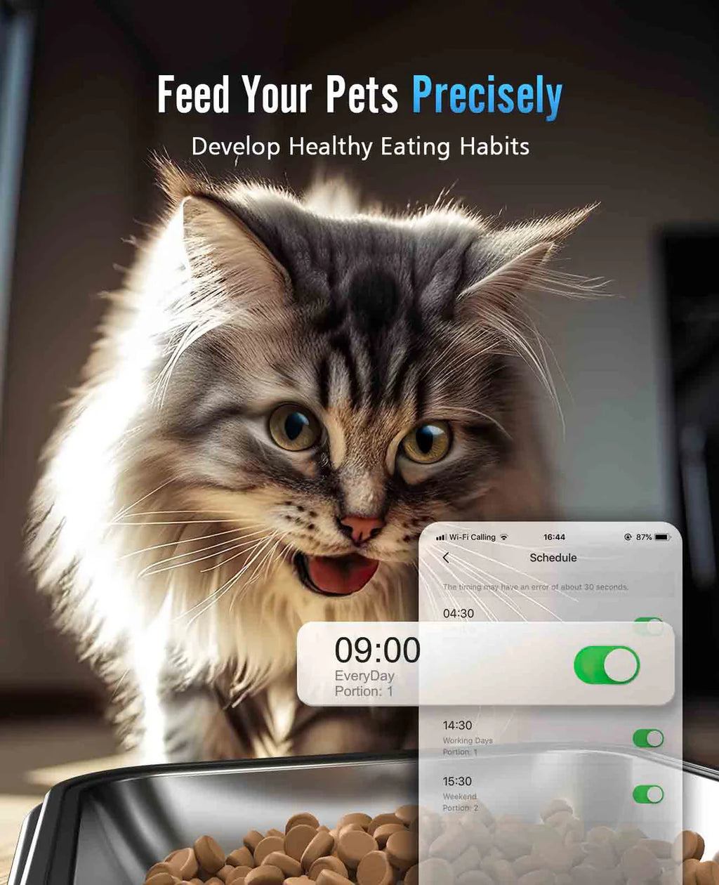 Oneisall Smart Pet Feeder 5L